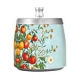 thumbnail image 7 of Yayeee Ashtray with Lid for Cigarette Smokeless Stainless Steel Home Ash Holder, Colorful Tomatoes, 7 of 7