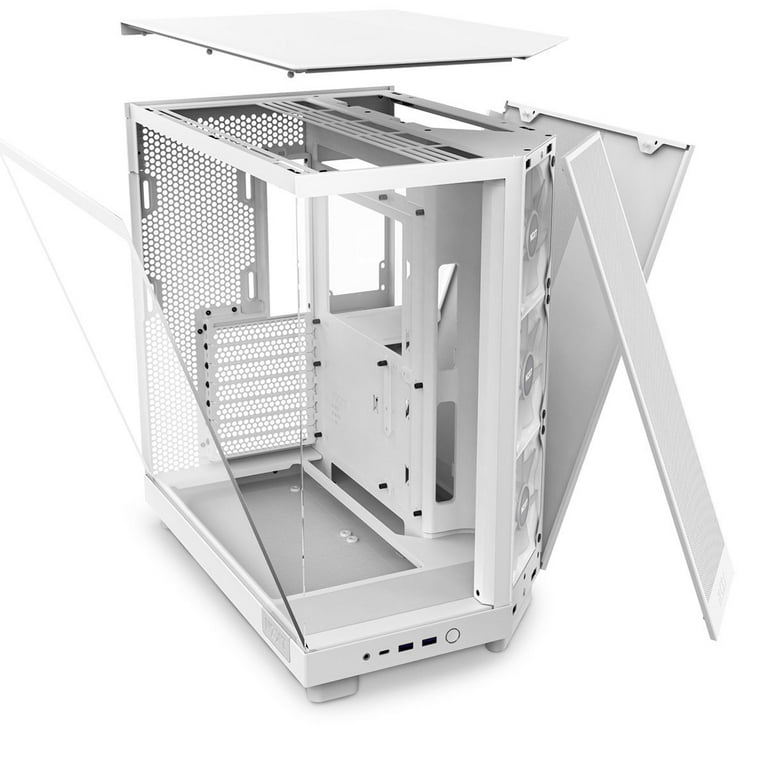 NZXT H6 FLOW RGB Compact Dual-Chamber Mid-Tower Airflow Case