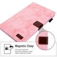 thumbnail image 4 of Dteck Case for Samsung Galaxy Tab A 8" SM-T290 T295 (2019 Released) 8-inch,Magnetic Leather+Rubber Card Holder Wallet Cover Kickstand Shockproof Protective Cover,Pink, 4 of 6