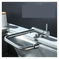 thumbnail image 1 of Folding Kitchen Faucet Hot And Cold Type Inside Window Wash Basin 304 Stainless Steel Sink Can Be Universal Faucet ,Versatile Functionality, 1 of 6