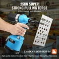 thumbnail image 3 of VEVOR Pneumatic Air Riveter Heavy Duty Rivet Gun Tool Kit 13 Size Nose Pieces, 3 of 9