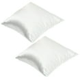 thumbnail image 3 of ORDDIART 2Pack Grey Satin Cushion Covers For Bed Adults Comfortable, 3 of 7