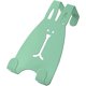 thumbnail image 1 of Punch Free Over Door Hook Towel Hanger, Cartoon Rabbit Door Back Hook Wardrobe Hanger for Coats, Clothes & Towels, Stainless Steel Bedroom Door Hook Green, 1 of 5