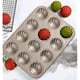thumbnail image 2 of Molde para hornear pasteles de bagels, utensilios antiadherentes, apto para pasteles, galletas y bagels., 2 of 4