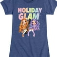 thumbnail image 3 of Rainbow High - Holiday Glam - Toddler And Youth Girls Fitted Short Sleeve Graphic T-Shirt, 3 of 5