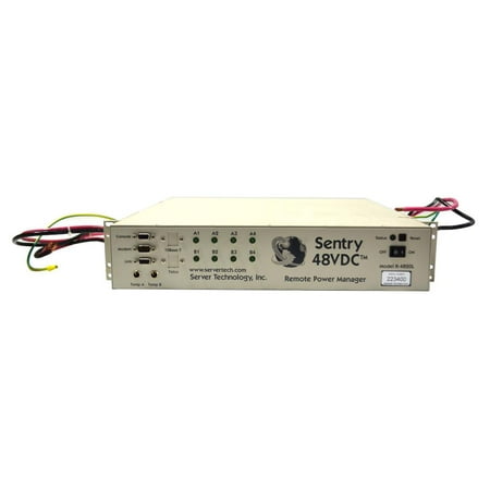4820-L-8 R-4820L Original Server Technology Sentry 48VDC Remote Power Manager US Power Controllers - Used Like
