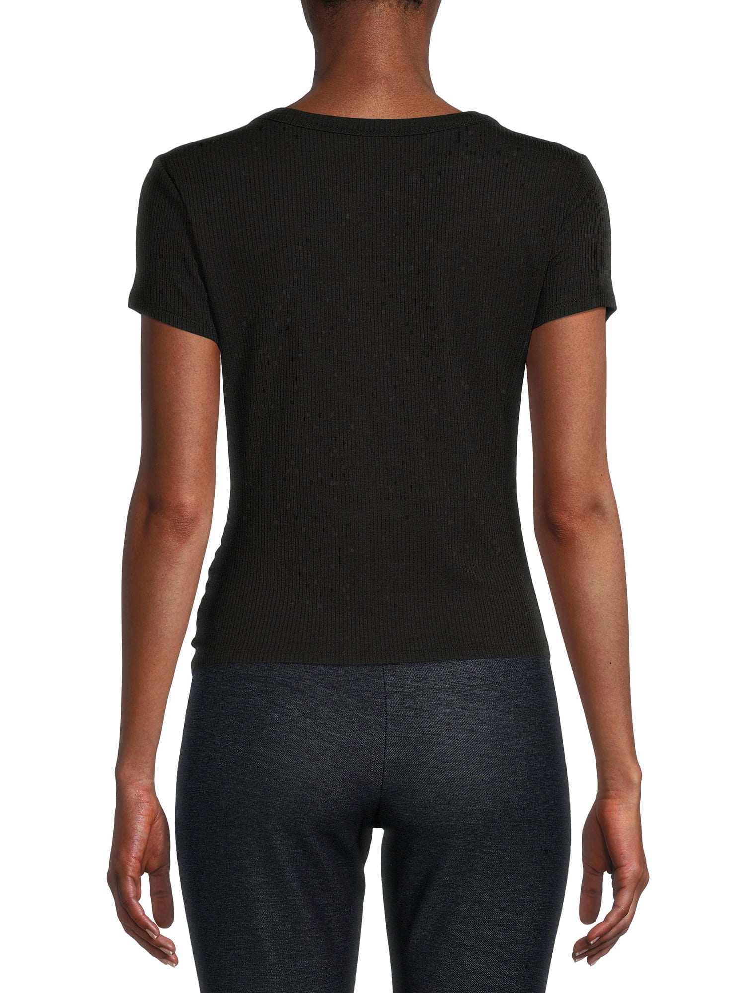 No Boundaries Juniors' Keyhole Top
