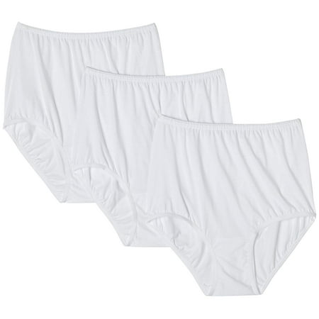 Vanity Fair Womens Perfectly Yours Classic Cotton Brief Panty  7  SWH MULTI