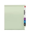 thumbnail image 5 of (2 pack) Smead 34725 Three Inch Expansion Folder, Two Fasteners, End Tab, Letter, Gray Green, 25/Box, 5 of 9