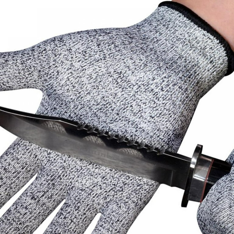 Sized Cut Resistant Work Gloves for Kitchen Use, Crafts, DIY, Garden and Yard Works Children Food Grade Kevlar Safety Gloves for Hand Protection from