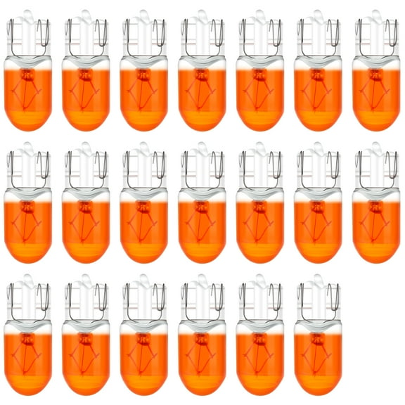 CCIYU 20 Pack 194/168/T10 Warm White 12V 5W Side Marker Light Halogen Bulb (yellow)