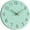 Green, variant on Home Clock Clearance! Huayishang Wooden Wall Clock Wall Clock Silent Non Ticking Battery Operated Wooden Hanging Clock for Home Bathroom School Decor Silent Wall Clock, 1*Clock Grey