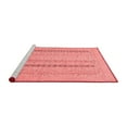 thumbnail image 2 of Ahgly Company Machine Washable Indoor Rectangle Abstract Red Modern Area Rugs, 4' x 6', 2 of 4