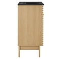 thumbnail image 4 of Modway Render 17.5" Particleboard and Laminate Bathroom Vanity in Oak/Black, 4 of 4