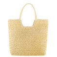 thumbnail image 1 of Sac à Main pour Femme en Paille Tressée Été Plage Mode Fourre-Tout Vacances Sacs de Magasinage Sac à Main, 1 of 7