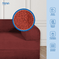 thumbnail image 4 of SOFA CAMA TEDDY SMOOTH BIRGUNDY, 4 of 10