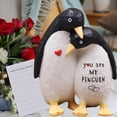 thumbnail image 3 of Figura de pareja de pingüinos AUMELO para aniversario 13 x 9 cm, 3 of 6