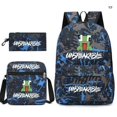 thumbnail image 1 of Three-piece Bag, Cartoon Peripheral Printed Backpack, Student Satchel Pencil Case, Can Be Customized-ZJKDGJKJ, 1 of 4