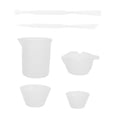thumbnail image 4 of Mobutofu Silicone Measuring Cups Tool Kit for Crafters Pouring Resin Crafting 1 Set, 4 of 8