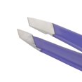 thumbnail image 4 of Tweezerman Mini Slant Travel Tweezers for Eyebrows, Facial Hair (Blooming Lilac), 4 of 4