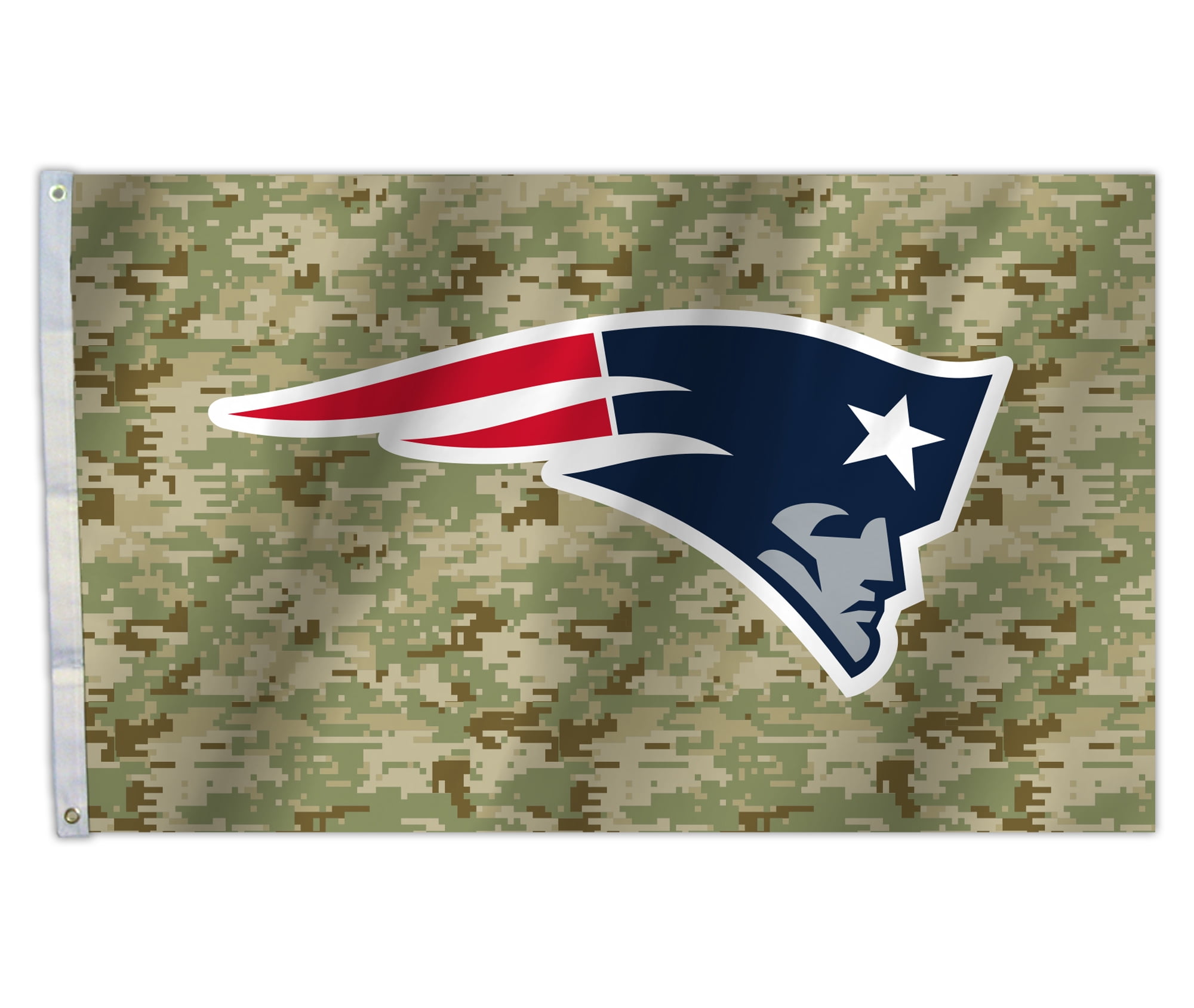 New England Patriots Blackout Sideline Flag – 3x5 Foot Outdoor/Indoor Banner, Officially Licensed - View #4