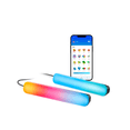 thumbnail image 3 of WiZ Smart LED Gradient Light Bar, 30CM, Dimmable Full Colour & Tunable White (2-Pack), 3 of 6