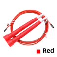 thumbnail image 1 of Red Steel Wire Jump Rope: Professional Speed & Fitness Training Tool for Students, Adults – Indoor/Outdoor Use, Competition-Grade Durability for Cardio, Agility Workouts (Bulk Wholesale), 1 of 6