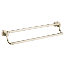 American Standard Townsend 26-in Double Towel Bar in Brushed Nickel