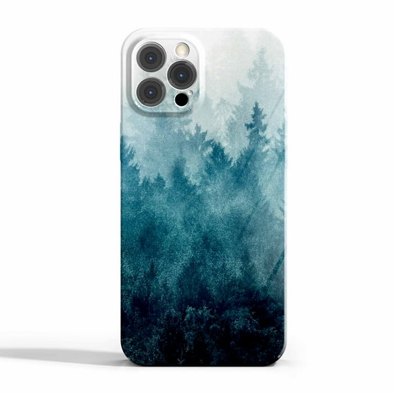 Misty Forest Case Compatible with iPhone 11 Pro,Aesthetic Art Design Full Cover Protective Case