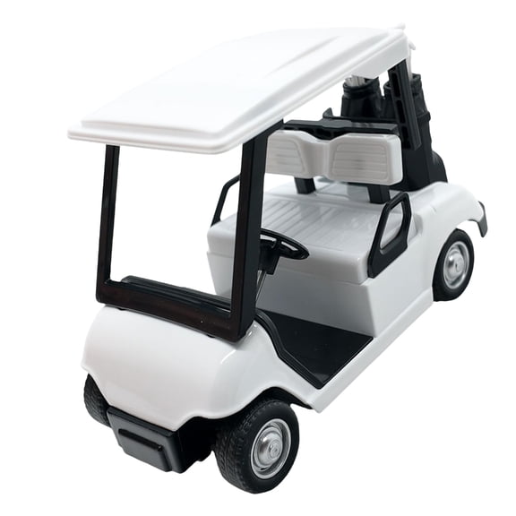 Artistic Golf Cart Alloy Model Safe Decoration For Celebration Interior Styling