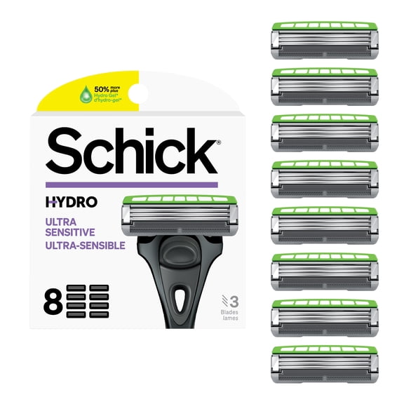 Schick Hydro Ultra Sensitive Refill 8 Razor Refills