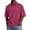 CF06_Hot Pink, variant on Resicozy Men's Polo Shirts Short Sleeve Button Down Golf Classic Fit Casual Fashion Solid Color T-Shirt Vermilion L