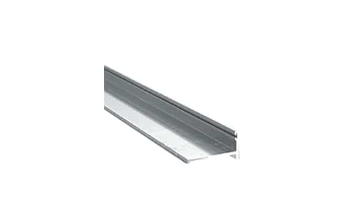 CRL Brite Anodized 72" MK Series Frameless Sliding Shower Door Bottom ...