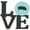 Blue Check, variant on 11.5 x 11.75 in. Devon Large Black Pig Green Metal Artwork Love Wall Decor