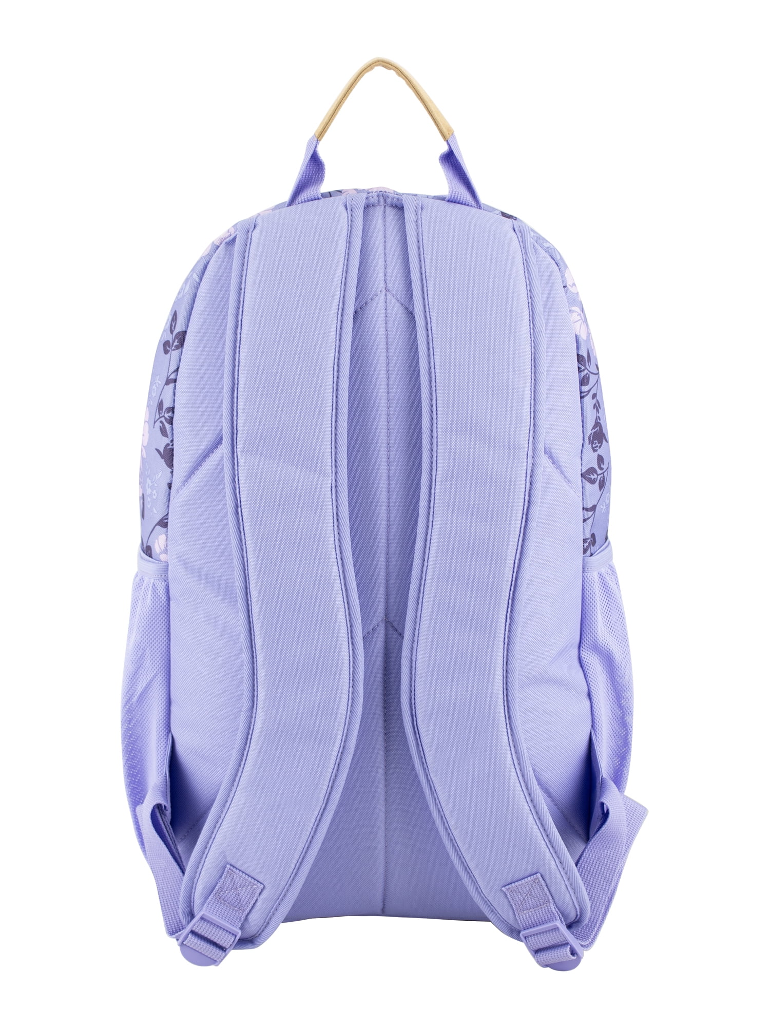 Eastsport Unisex 19" Aero Core Backpack, Purple Cheerful Flowers