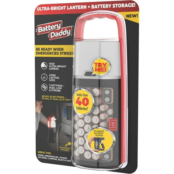 Battery Daddy 1000 lm White LED Lantern