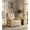 Beige, variant on Juiluna Oversized 27" Power Recliner Chair with Heat and Massage - 360° Swivel Faux Leather Rocking Chair for Adults with Cup Holder for Living Rooms, Bedrooms, and Nurseries