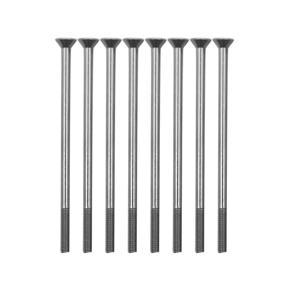STAINLESS FLAT HEAD COUNTERSUNK BOLT 1-4-20X5" 1" THREAD