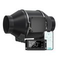 thumbnail image 1 of Ventilador de Conducto Inline Toolazy Silencioso 4" 214m³/h con Controlador WiFi, 1 of 8