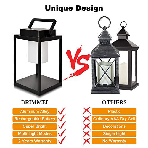 BRIMMEL LED Portable Table Lamp 35W 3000K Lantern Outdoor 