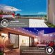 thumbnail image 4 of Iluminación decorativa para exteriores para jardines y patios, paquete de 3 bombillas LED solares impermeables para césped, 4 of 5
