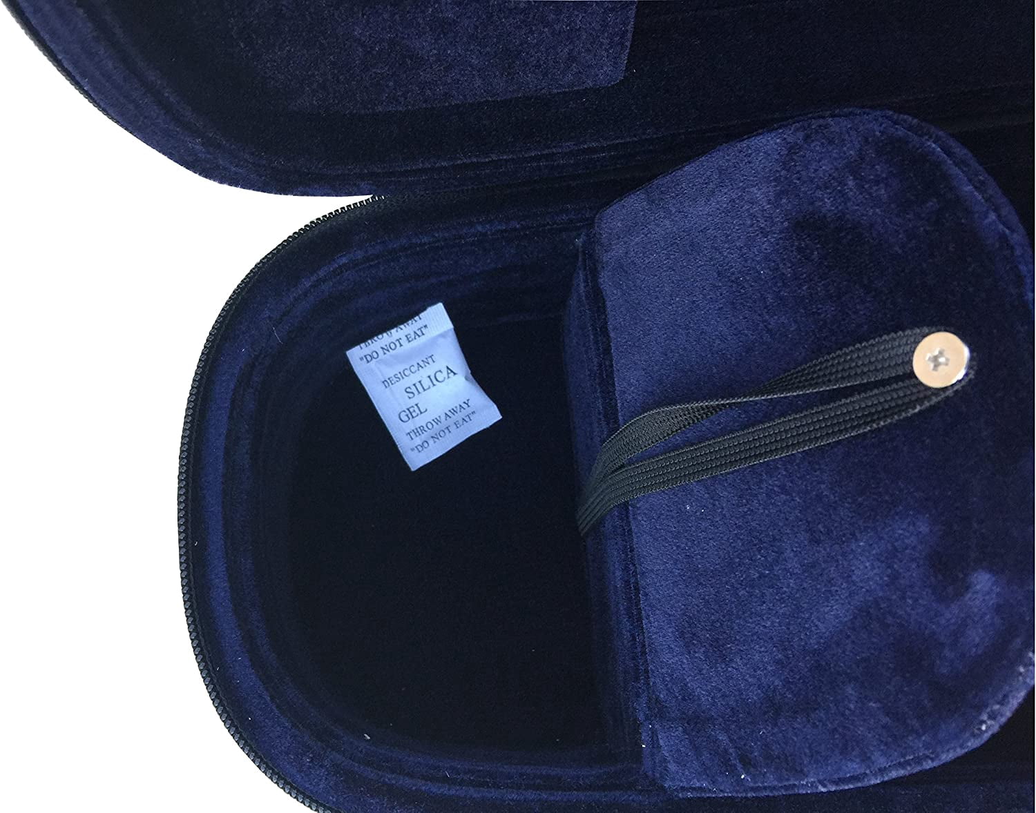 Vio Music® Dart Shaped Light Portable Suspension Violin Carry Case with Shoulder Rest Compartment (3/4)