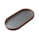 thumbnail image 2 of Bandeja de madera para servir, bandeja para refrigerios, bandeja para tazas de té, bandeja de vidrio, bandeja de maquillaje, bandeja de tocador de madera Oval, 2 of 9