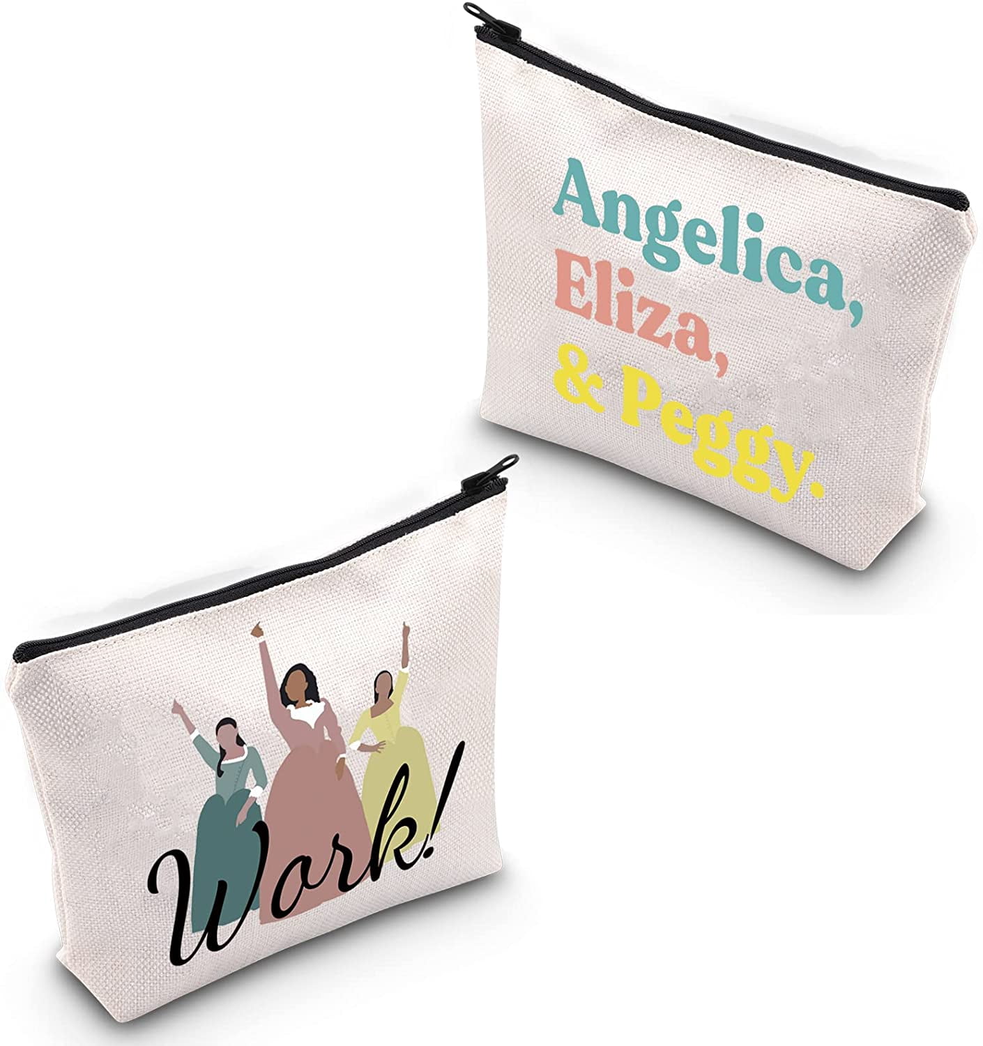 Hamilton The Musical Red Drawstring Backpack Merch Swag Broadway Anjelica Eliza Hamilton Backpack - Etsy main image 2
