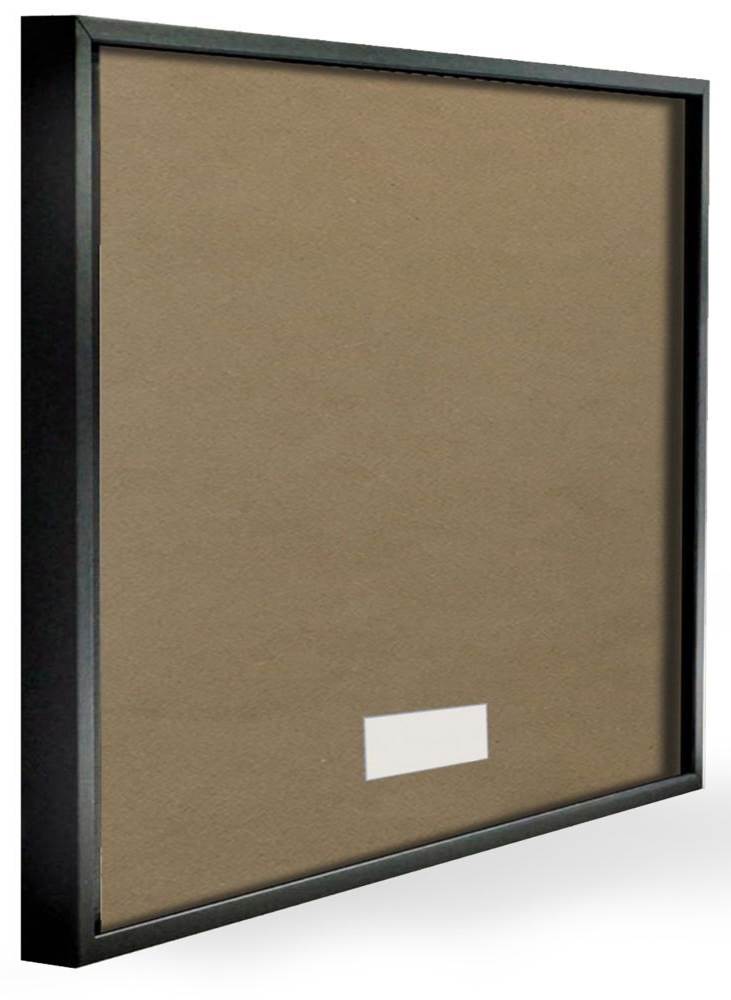Stupell Industries Snow Dusted Christmas Tree Holiday Painting Black Framed Art Print Wall Art, 24 x 30
