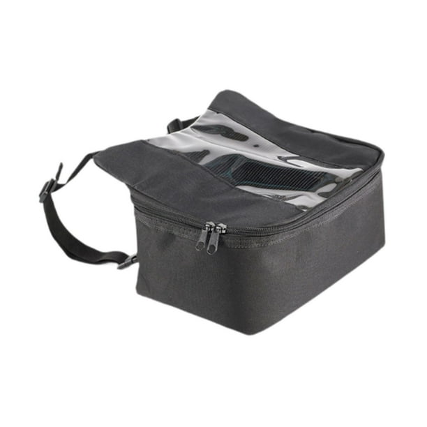 Bolsa impermeable para auriculares con pantalla táctil para teléfono móvil, bolsa frontal para manillar de motocicleta S Vertical