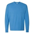 thumbnail image 1 of Hanes ComfortWash Garment Dyed Camiseta de manga larga con bolsillo - GDH250 hanes GDH250, 1 of 1