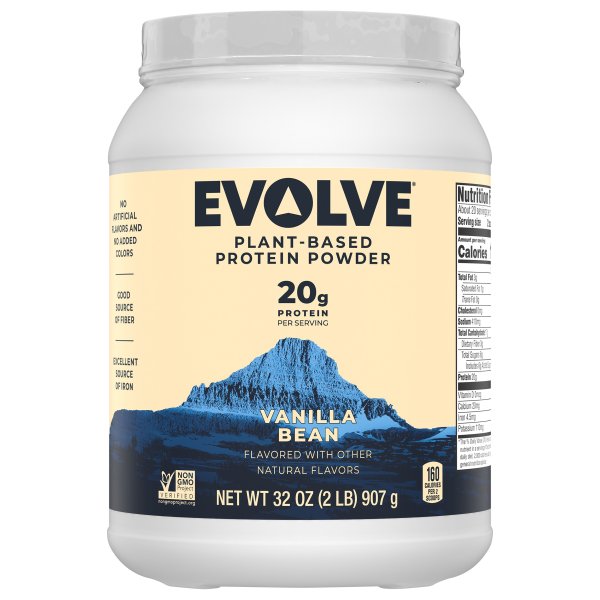 Evolve Protein Powder, Ideal Vanilla, 20g Protein, 2 Pound Walmart