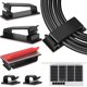 thumbnail image 1 of Clips de gestión de cables Clips de cable grandes para debajo del escritorio Organizador adhesivo de gestión de cables Cable múltiple (computadora/PC Red TV Ethernet) Negro 20 piezas, 1 of 1