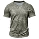 thumbnail image 5 of Camiseta de Cuello Redondo Deportiva de Manga Corta para Hombres, Mezcla de Algodón Del 95% para el Gimnasio Y la Construcción Muscular, 5 of 5